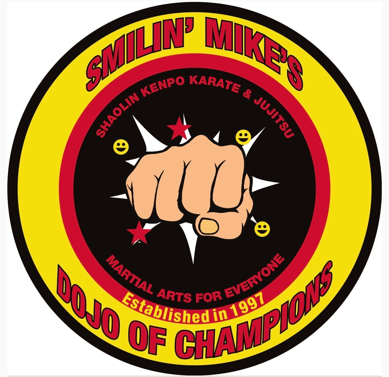Smilin' Mike's Dojo of Champions logo
